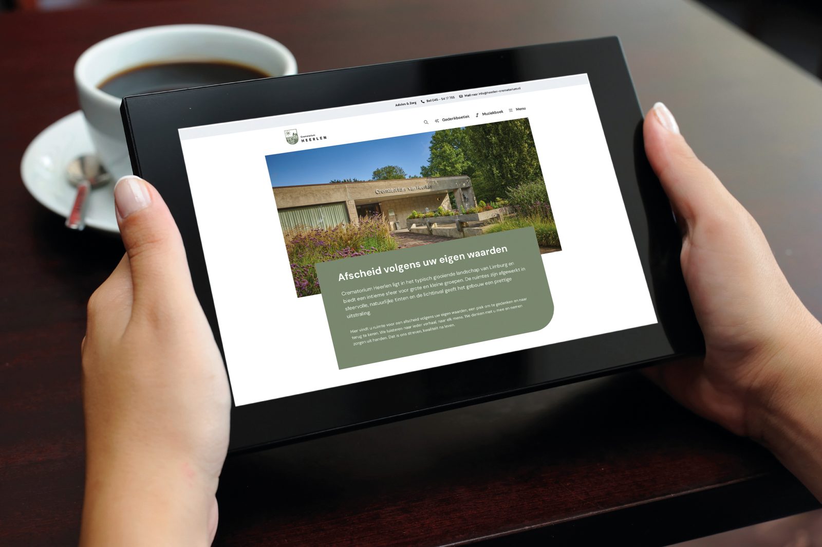 Nieuwe website